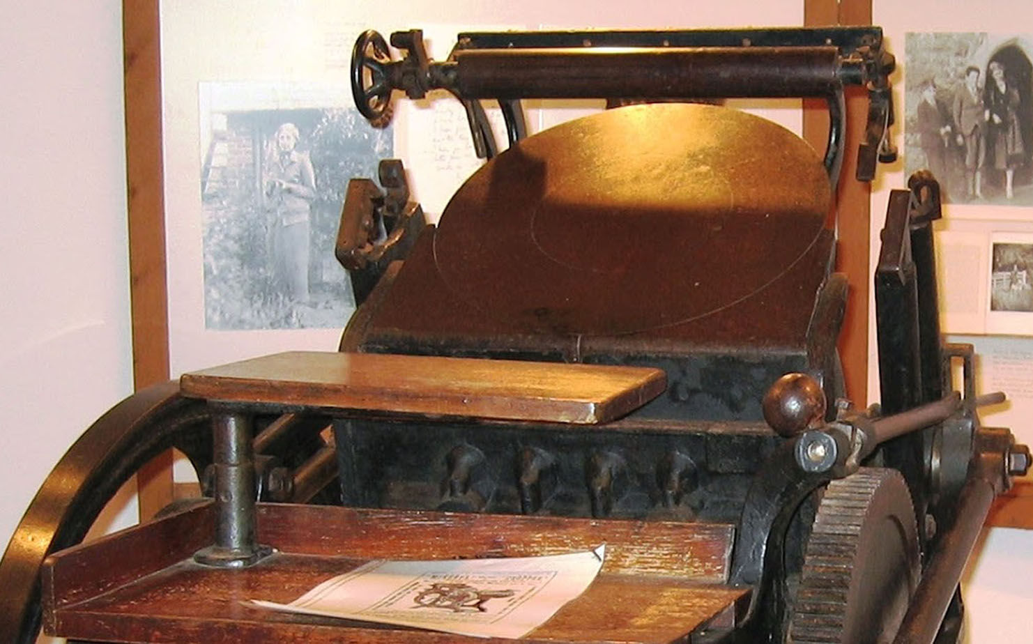 First Hogarth Hand Letter Press